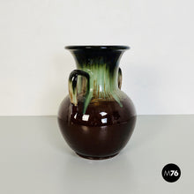 Load image into Gallery viewer, Glazed ceramic amphora, 1960s
