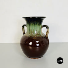 Load image into Gallery viewer, Glazed ceramic amphora, 1960s
