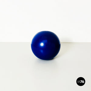 Blue table clock mod. Boule by Lorenz, 1960s