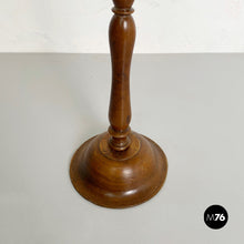Load image into Gallery viewer, Turned wood hat holder, 1900s
