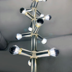 Chandelier Atomic by Haussmann for Swiss Lamps, 1970s