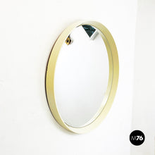 Charger l&#39;image dans la galerie, Round white plastic mirror, 1980s
