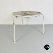 Load image into Gallery viewer, Perforated metal outdoor table by Emu, 1960s
