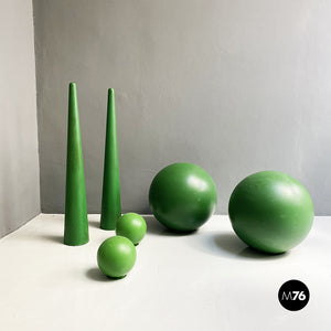 Green plastic props, 1990s