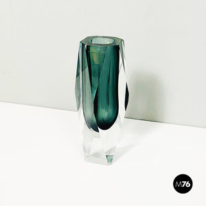 Gray Murano glass vase, 1970s