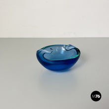 Load image into Gallery viewer, Blue Murano glass object holder, 1960s
