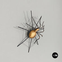 Load image into Gallery viewer, Spider-shaped wall decoration, 1960s
