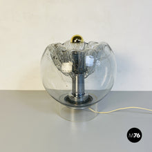 Load image into Gallery viewer, Glass table lamp, 1970s
