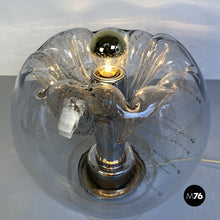 Load image into Gallery viewer, Glass table lamp, 1970s
