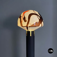 Load image into Gallery viewer, Floor lamp with decorated Murano glass, 1970s
