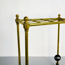 Load image into Gallery viewer, Brass umbrella stand, 1950s

