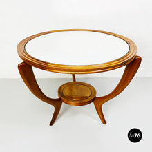 Carica l&#39;immagine nel visualizzatore di Gallery, Wood table with mirror, 1950s
