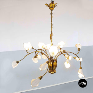 Ceiling lamp attributed to Angelo Lelii, 1950s