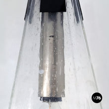 画像をギャラリービューアに読み込む, Murano glass three-light chandelier, 1970s
