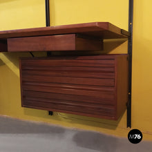 将图片加载到图库查看器，Wall bookcase E22 by Osvaldo Borsani for Tecno, 1960s
