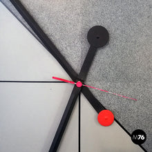 Load image into Gallery viewer, Wall clock by Kurt B. Delbanco for Morphos
