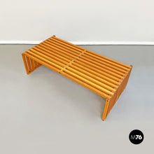 Load image into Gallery viewer, Wood coffee table mod.Ara by Lella and Massimo Vignelli for Driade, 1970s
