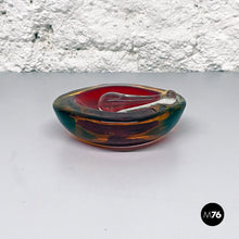 Charger l&#39;image dans la galerie, Red murano glass ashtray, 1970s
