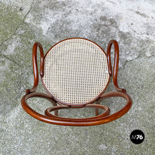 Load image into Gallery viewer, Vienna straw Thonet style chairs with armrests, 1950s
