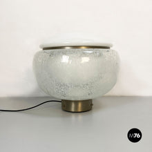 Load image into Gallery viewer, Murano glass and steel table lamps, 1960s
