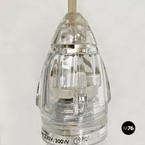 Glass Johnny B. Good chandelier by Dessecker for Ingo Maurer GmbH, 2002