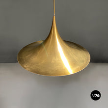 Load image into Gallery viewer, Metal Semi chandelier by Bonderup &amp; Thorup for Fog &amp; Morup, 1970s

