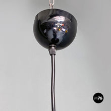 画像をギャラリービューアに読み込む, Metal Akaari chandelier from Kalaari serie by Vico Magistretti for Oluce, 1985
