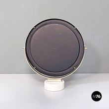 Load image into Gallery viewer, Marble and steel Narciso table mirror by Sergio Mazza for Artemide, 1970s
