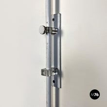 Load image into Gallery viewer, White metal and plexiglass adjustable wall arm lamp, 1970s
