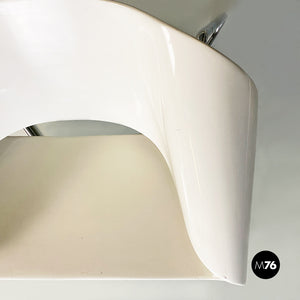 White Nastro CL9 armchair by Franca Stagi and Cesare Leonardi for Bernini, 1960s