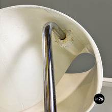 Load image into Gallery viewer, White Nastro CL9 armchair by Franca Stagi and Cesare Leonardi for Bernini, 1960s
