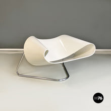 Load image into Gallery viewer, White Nastro CL9 armchair by Franca Stagi and Cesare Leonardi for Bernini, 1960s
