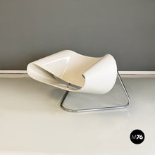 Load image into Gallery viewer, White Nastro CL9 armchair by Franca Stagi and Cesare Leonardi for Bernini, 1960s
