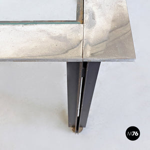 Steel coffee table by L. Caccia Dominioni for Azucena, 1960s